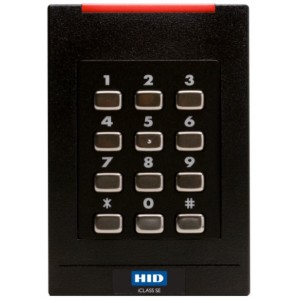 Grosvenor Technology HID RK40 iClass SE Mobile Enabled Reader with Keypad (Terminal Strip)