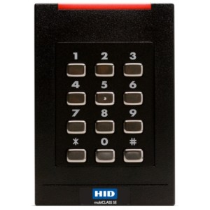 Grosvenor Technology HID RPK40 MultiCLASS SE Reader with Keypad (Pigtail)