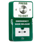 RGL Electronics DU-SS/PTE Dual Unit - Press To Exit - Stainless Steel Plate With Large Button