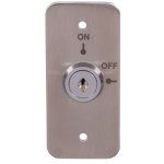 RGL Electronics AP/KS-1 Stainless Steel 2 Position Architrave Maintained Key Switch ON/OFF