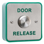 RGL Electronics EBSS02/DR Stainless Steel Button - Surface Mounted With Vandal Resistant Button