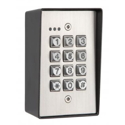 RGL Electronics KP50 Internal/External Keypad - Heavy Duty - Stainless Steel - Surface Mounted