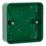 RGL Electronics PBB02/GN Standard Size Back Box - Surface Mounted - Fits All Standard Size Products