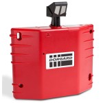 Fireco Dorgard Acoustic Fire Door Retainer in Red - DG200-RED Fireco Dorgard Acoustic Fire Door Retainer in Red - DG200-RED