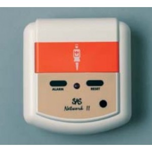 SAS NET205/ISO Patient Call Unit with Magnetic Reset and Alarm and Crash Call Facilities