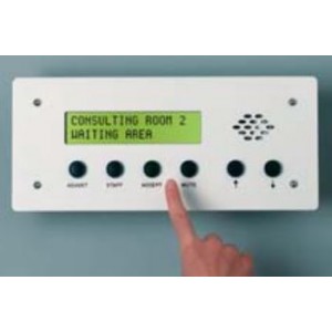 SAS RED248 Flush Mounting Vandal Resistant Indication Panel & Sounder with Text Display