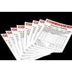 Commander Extinguisher Maintenance Labels (Set of 2000)