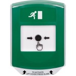 STI GLR121RM-EN Global ReSet Green - Running Man With Shield - DPDT