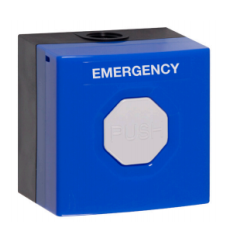 STI WSS3-9W04 Outdoor Latching Button DPCO Blue-White