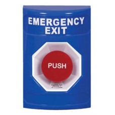 STI SS2401EX-EN S/Station – Blue - Push & Turn-Reset EMERGENCY EXIT