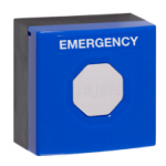 STI SS3-9W04 Latching Button Dual Mount DPCO Blue-White