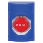 STI SS2409NT-EN S/Station Blue- Push & Turn Illuminated Button No Lab