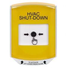 STI GLR221HV-EN Global ReSet Yellow - HVAC Shut-Down With Shield - DPDT