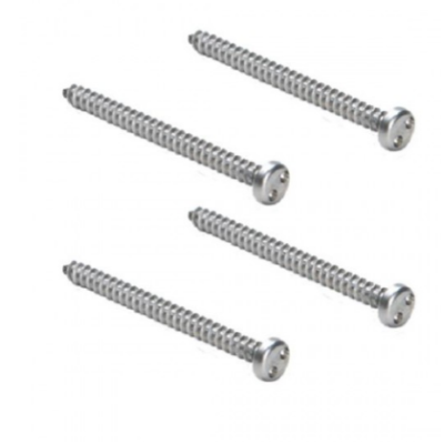 STI KIT-82 1.5 Inch Tamper-Resistant Stainless-Steel Screws (Snake-Eye) – Pack of 4