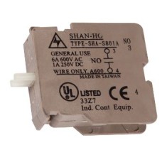 STI KIT-E10196 Extra N/O Contact for 0-1-3-4 Stopper Station 6A @ 600VAC