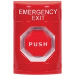 STI SS2008EX-EN Stopper Station – Red – Pneumatic Timer – Emergency Exit Label