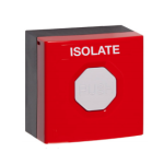 STI SS3-1W04 Latching Button Dual Mount DPCO Red-White