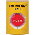 STI SS2209EX-EN Stopper Station Yellow - Push&turn Octag. Illum. Button – Emergency Exit Text