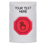 STI SS2307ZA-EN Stopper Station – White - Weatherproof - Momentary Illuminated Button - Custom Label STI SS2307ZA-EN Stopper Station – White - Weatherproof - Momentary Illuminated Button - Custom Label