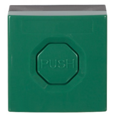 STI SS3-3060 Pneumatic Timer Button Dual Mount SPC Green