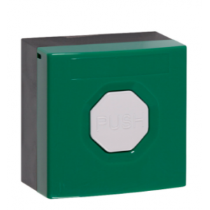 STI SS3-3W14 Momentary Button Dual Mount DPCO Green-White Button