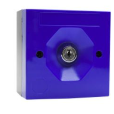STI SS3-9031 StopperKey Trapped ON Dual Mount DPNO Blue