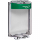 STI STI-13010CG Universal Stopper – Green Shell – Flush – Custom Label