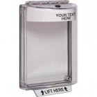 STI STI-13020CW Universal Stopper – White Shell – Flush – With Sounder – Custom Label