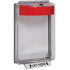 STI STI-13020NR Universal Stopper –Red Shell – With Sounder – Flush – No Label