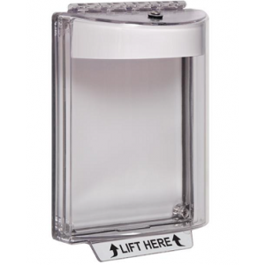 STI STI-13020NW Universal Stopper –White Shell – With Sounder – Flush – No Label