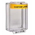 STI STI-13110CY Universal Stopper – Yellow Shell – Surface Mount – Custom Label