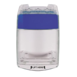 STI STI-15C10NB Euro Stopper - Surface - 32mm Spacer – Blue Shell – No Label