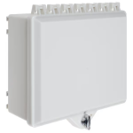 STI STI-7521-OW White Enclosure With Thumb Lock - 276x 226 x 79mm