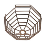 STI STI-9605-SS Stainless Steel Cage – Surface Mount - 180 Dia x 115mm Deep