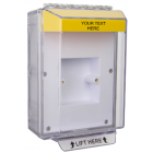 STI STI-14610CY Enviro Stopper Low Profile (EU Encl Plate) Yellow Shell – Custom Label