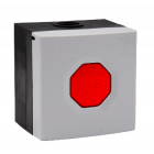 STI WSS3-7R04 Outdoor Latching Button DPCO White-Red