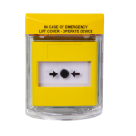 STI STI-6931-Y-FR Call Point Stopper - Surface - Yellow - French