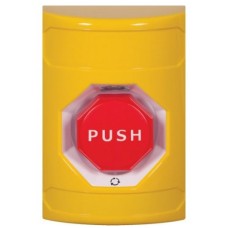 STI SS2209NT-EN Stopper Station – Yellow – Push and Turn – Octagon – Illumination Button – No Label