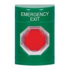 STI SS2105EX-EN S/Station- Green- Momentary Illuminated Emergency Exit