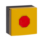 STI SS3-5R04 Latching Button Dual Mount DPCO Yellow-Red