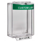 STI STI-13110CG Universal Stopper – Green Shell – Surface Mount – Custom Label