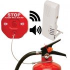 STI STI-V6200WIR4-UK Wireless Extinguisher Theft Stopper with Voice Receiver (UK)
