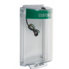 STI STI-13030CG Universal Stopper - Green Sounder - 12-24VDC – Flush – Customer Label