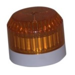 Cooper Fulleon Solex Beacon Amber Lens White Shallow Base 3Cd 85-25mA Cooper Fulleon Solex Beacon Amber Lens White Shallow Base 3Cd 85-25mA
