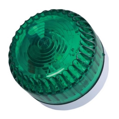 Cooper Fulleon Solex Beacon Green Lens White Shallow Base 3Cd 85-25mA Cooper Fulleon Solex Beacon Green Lens White Shallow Base 3Cd 85-25mA