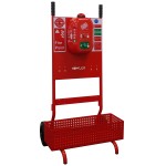 Howler FirePost Mobile Fire Point with Signage & Basket Howler FirePost Mobile Fire Point with Signage & Basket