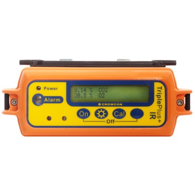 Crowcon Triple Plus IR Multigas Personal Gas Monitor (non-pumped) Crowcon Triple Plus IR Multigas Personal Gas Monitor (non-pumped)