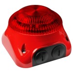 Global Fire Valkyrie ABI IP65 Addressable Red Beacon with Isolator