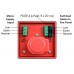 Vimpex VMIS2S-R Red Surface Secure Mains Isolator Switch