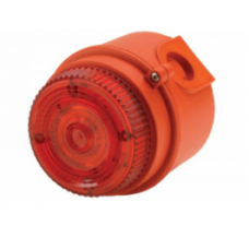 Vimpex 305-008 IS Minialite Beacon – Red Body – Amber Lens – 24Vdc, Zones 0, 1 and 2